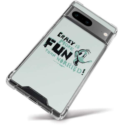 Looney Tunes Daffy Duck Crazy Google Pixel 8a Clear Case